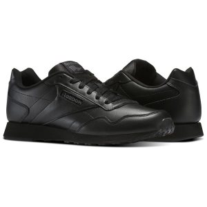 Adidasy Męskie Reebok Royal Glide LX Czarne/Ciemny Szare PL 12BOHIR